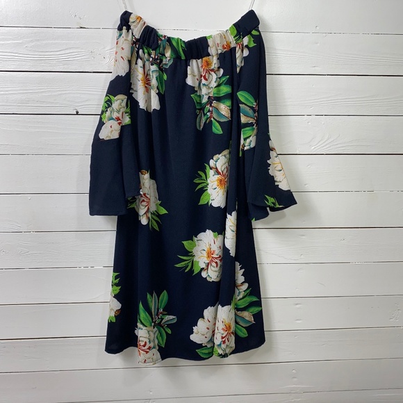 Ace Fashion off-shoulder dress, sz M - Picture 1 of 6